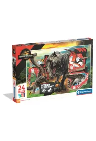Puzzle 24el Maxi Jurassic CLEMENTONI 24835 CLM