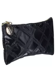 Inter Vion Gold & Black maa kosmetyczka pikowana Czarna