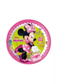 Procos Talerzyki papierowe Minnie Happy Helpers 23cm 8 szt.