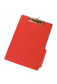 Q-connect Clipboard A4 PCV z klipsem czerwony