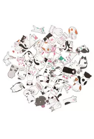 Dalprint Naklejki winylowe koty 4-5cm