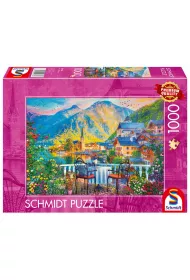 Puzzle 1000 PQ Malownicze Hallstatt Austria 112741 Schmidt Spiele-Puzzle