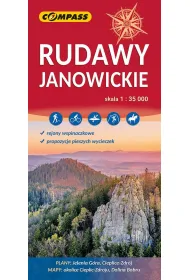 Rudawy Janowickie mapa skala 1 : 35 000