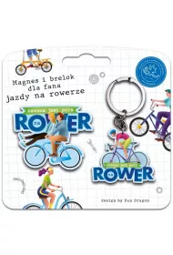 Pan Dragon Zestaw magnes + brelok Rower PORYS