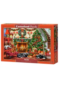 Puzzle 500 el. Cozy Fireplace Castorland