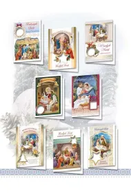 Top Graphic Karnet B6 Bo�e Nar. Z op�atkiem Religia (10sz) MIX