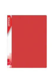 Office Products Teczka ofertowa A4, PP, 620mikr, 30 koszulek, czerwona