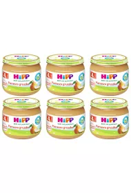 Hipp Pierwsza gruszka po 4. miesicu zestaw 6 x 80 g Bio