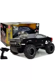 Auto terenowe 4x4 R/C 2.4G czarne LeanToys