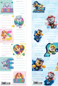 Starpak Naklejki na zeszyt Paw Patrol