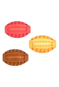 Tullo Pi�ka rugby z kolcami piszcz�ca 10cm