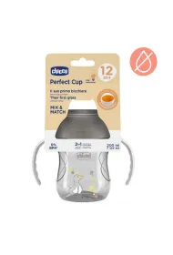 Chicco Kubek 360` do nauki samodzieln picia 200ml szary