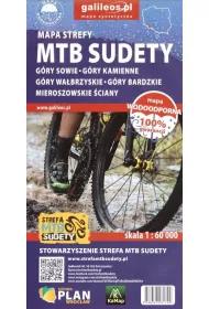 Mapa - MTB Sudety 1:60 000