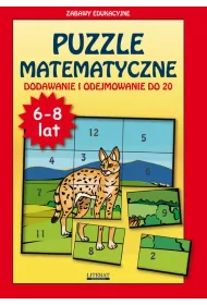 eBook Puzzle matematyczne Dodawanie i odejmowanie do 20 pdf