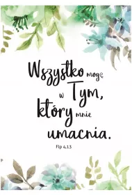 Szaron M�j dziennik. Wszystko mog� w tym, kt�ry mnie umacnia 96 kartek