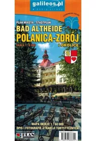 Mapa - Polanica Zdr�j i okolice 1:8 000