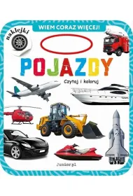 Pojazdy. Czytaj i koloruj. Wiem coraz wi�cej!