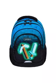 Plecak 3-komorowy Astrabag blue pixel