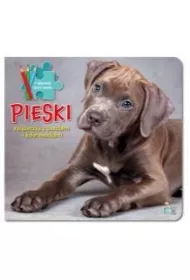 Pieski. Ksi��eczka z puzzlami i kolorowankami
