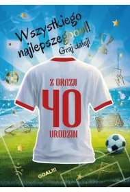 Armin Style KARNET URODZINY 40 B6 Z KOP AS GM-1342 FOL