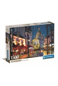 Puzzle 1500 el. Compact Paris - Montmartre Clementoni