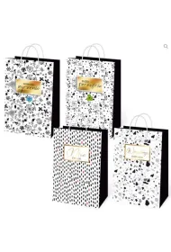Torebka ozdobna serdeczne �yczenia (15,5x23x8cm) mix