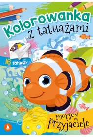 Morscy przyjaciele. Kolorowanka z tatua�ami