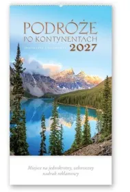 Lucrum Kalendarz 2027 reklamowy Podr�e po kontynentach
