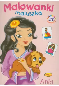 Malowanki maluszka. Ania