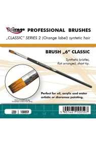 P�dzelek p�aski high quality classic rozm 6