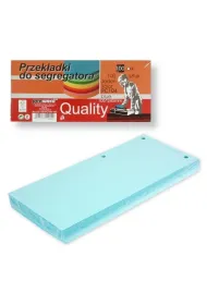 Penword Przek�adki do segregatora blue 100 szt.