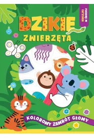 MALOWANKA A4 DZIKIE ZWIERZETA NAKL AWM