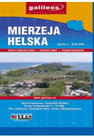 Mierzeja Helska. Mapa turystyczna