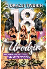 Yeku Karnet Urodziny 18 2K Girlsband