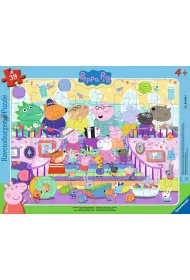 Puzzle 39 Celebrate with Peppa Frame Ravensburger