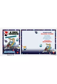 Stamp Karnet Bueno B6 + koperta wz�r nr 10 Urodziny