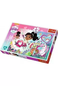 Puzzle 24 el. Maxi Nieustraszona ksi�niczka 14267 Trefl