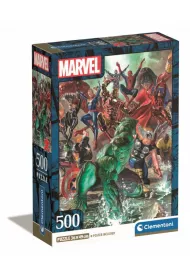 Puzzle 500 el. Compact The Avengers Clementoni
