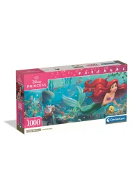 Puzzle 1000 el. Panorama Compact - Disney Princess Clementoni