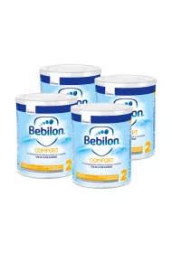 Bebilon Comfort 2 ProExpert Dietetyczny rodek spoywczy na kolki i zaparcia powyej 6. miesica ycia Zestaw 4 x 400 g