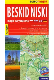 Beskid Niski mapa turystyczna