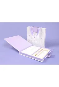 Cresco D�ugopis automatyczny metalowy   notes Premium fioletowy SADPEX 851000