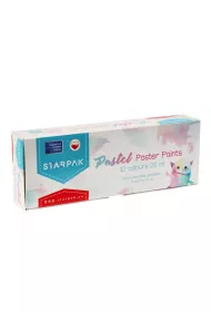 Starpak Farby plakatowe Pastel 12 kolorw, 20ml