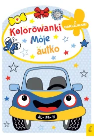 Moje autko. Kolorowanka z wykrojnikiem