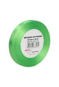Brewis Wst��ka satynowa zielona 12mm x 32m