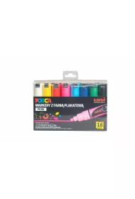Uni Mitsubishi Pencil Markery PC-8K Posca Uni 16 szt.