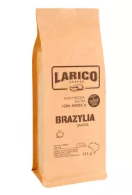 Larico Kawa mielona wypalana metod tradycyjn Brazylia Santos 225 g