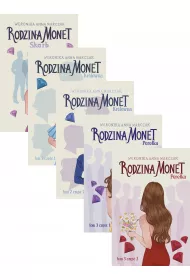 Pakiet Rodzina Monet. Tomy 1-3: Skarb, Krlewna. Cz 1, Krlewna. Cz 2, Pereka. Cz 1, Pereka. Cz 2