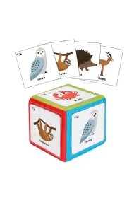 Zestaw kostka edukacyjna z kieszeniami + 78 kart
