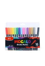 Marker akrylowy 1mm 16 kolor�w M&G